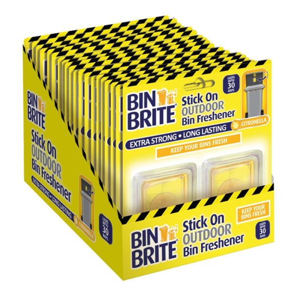 BIN BRITE CITRONELLA FRESHENER PACK OF 2