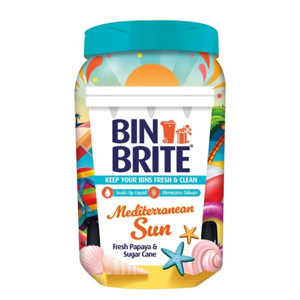 BIN ODOUR NEUTALISER 500GM MEDITERRANEAN SUN