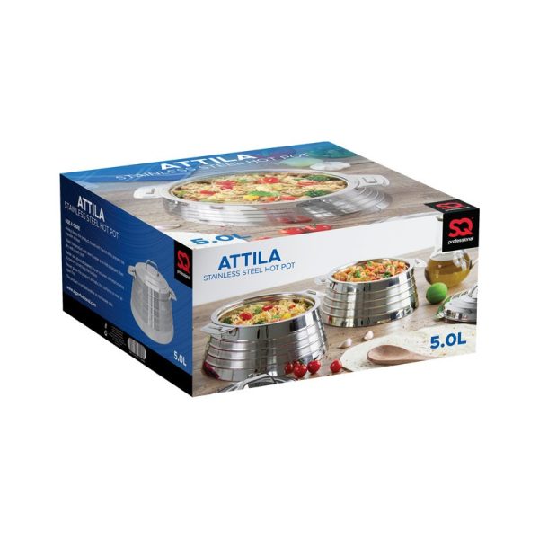 PRO ATILLA HOT POT 5L STAINLESS STEEL