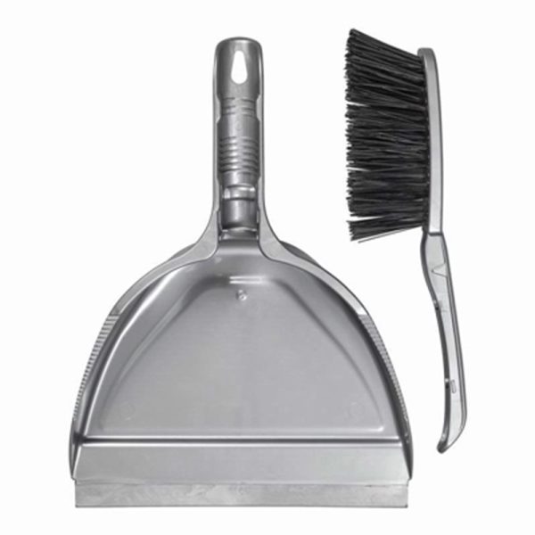 ELLIOTTS DUSTER & BRUSH SET SILVER STIFF