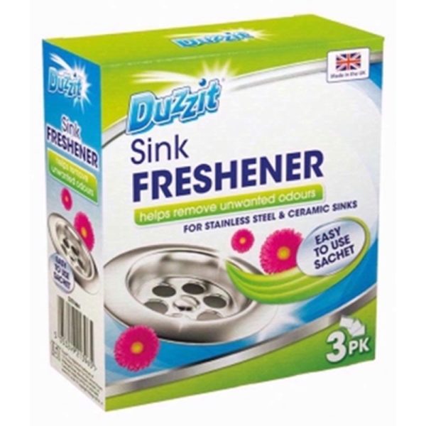 DUZZIT BOX SINK FRESHENER PACK OF 3 EACH