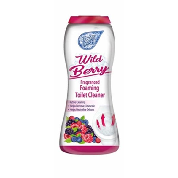 DUZZIT FOAM FRESH TOILET CLEANER WILD BERRY