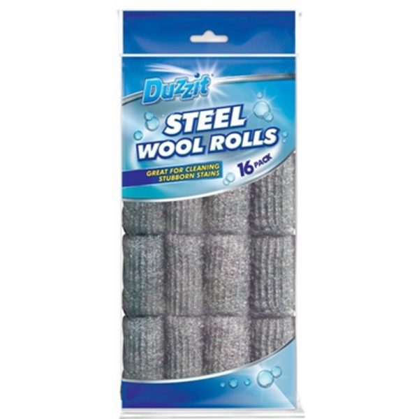 DUZZIT STEEL WOOL ROLLS