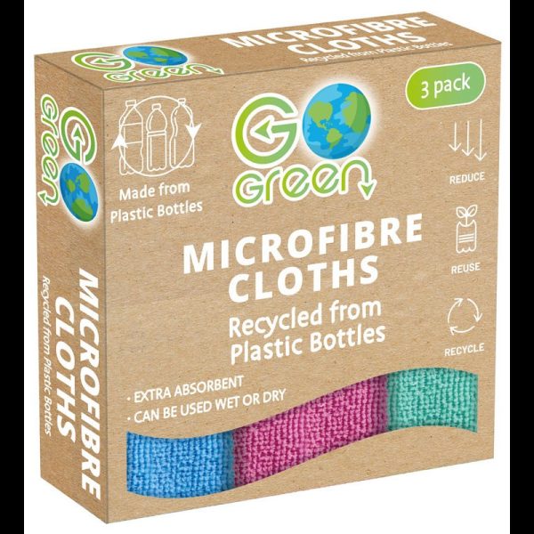 ECO RECYCLED MICRCFIBRE CLOTH PACK OF 3