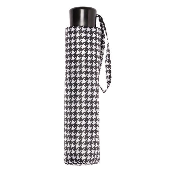 LADIES DOGTOOTH PRINT SUPERMINI