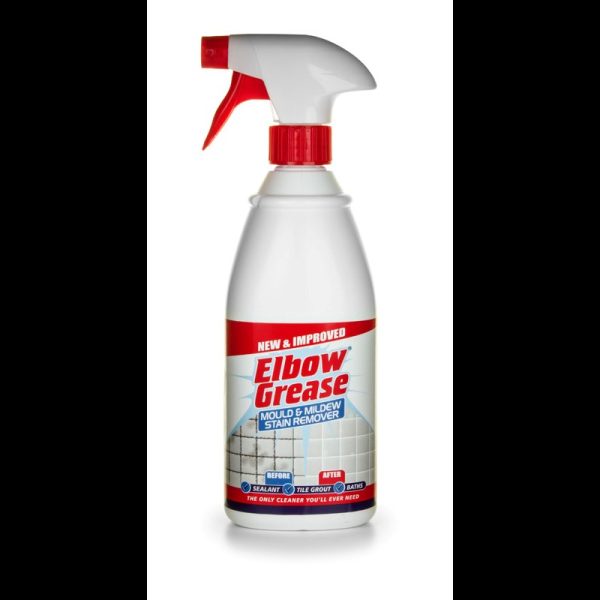 ELBOW GREASE SPRAYV MOULD & MILDEW STAIN REMOVER 700ML PACK OF 12