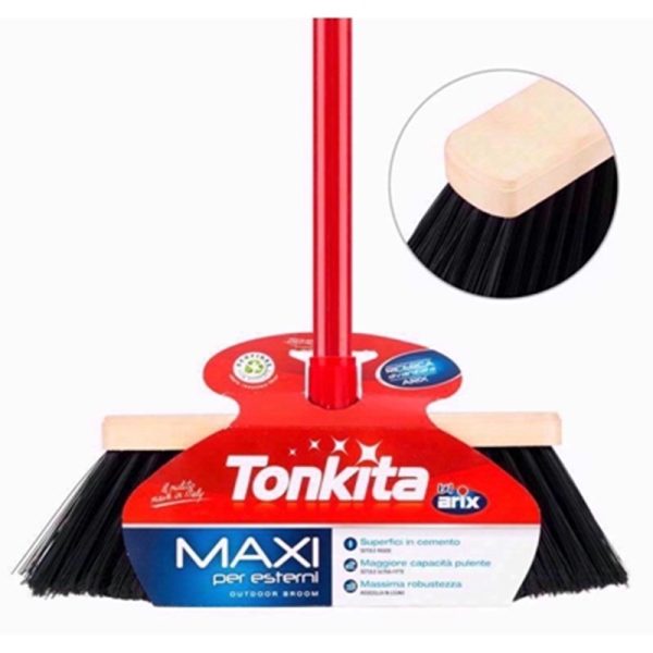 TONTIKA BROOM & HANDLE MAXI OUTDOOR