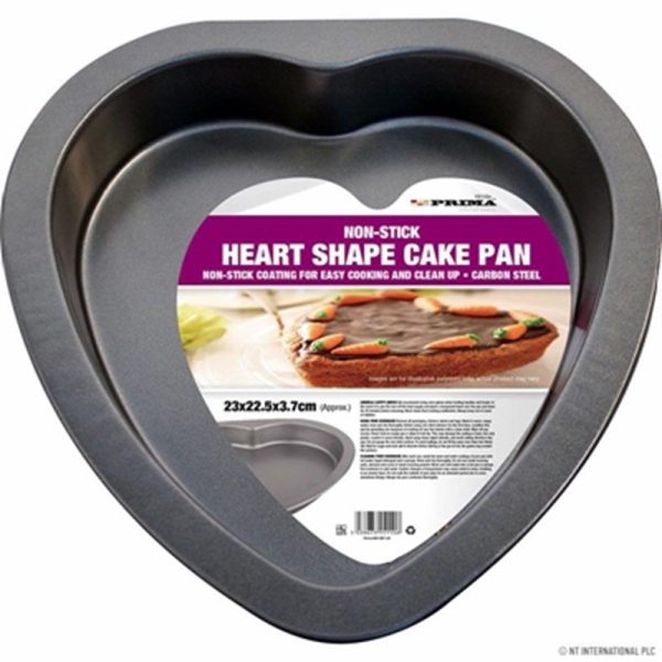 PRIMA HEART SHAPED BAKE PAN 23CM