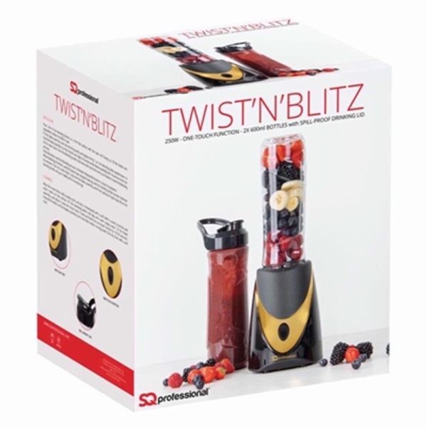 TWIST N BLITZ BLENDER BLACK/GOLD 9306