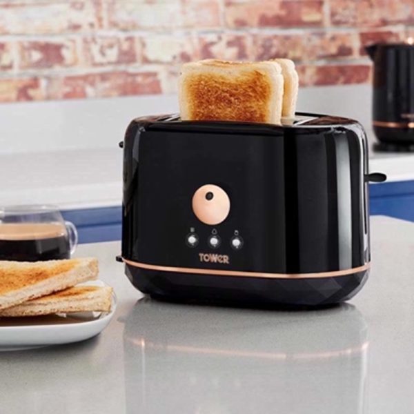 TOWER ROSE 2 SLICE TOASTER T20028B