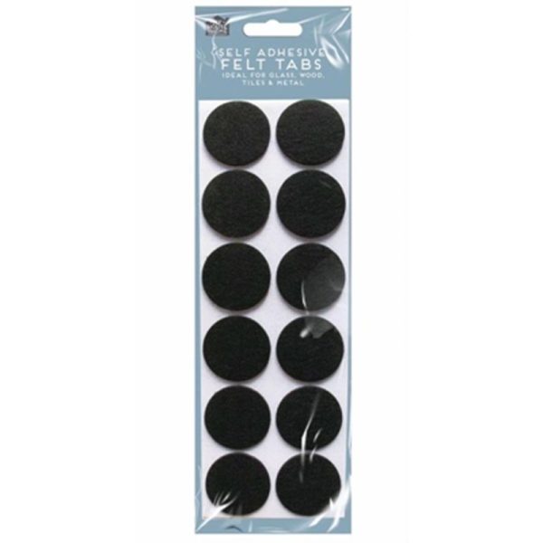 FELT TABS SELF ADHESIVE ASSORTED