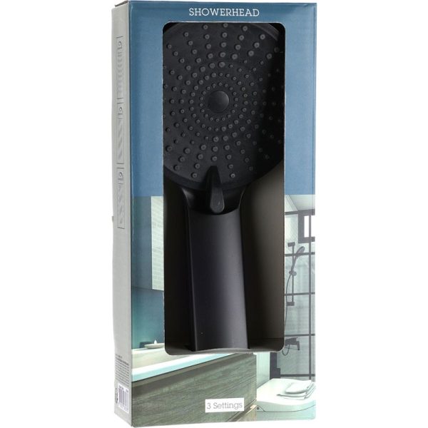 HANDSHOWER 3 FUNCTION BLACK