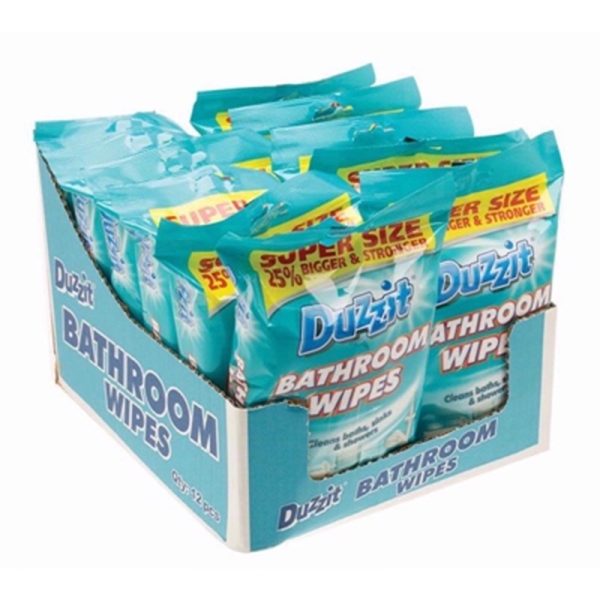 DUZZIT WIPES BATHROOM 50S PACK OF 12 (SP