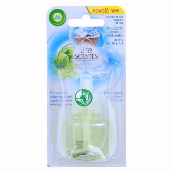 AIRWICK PLUG REFILL LINEN AIR 19ML PACK OF 6