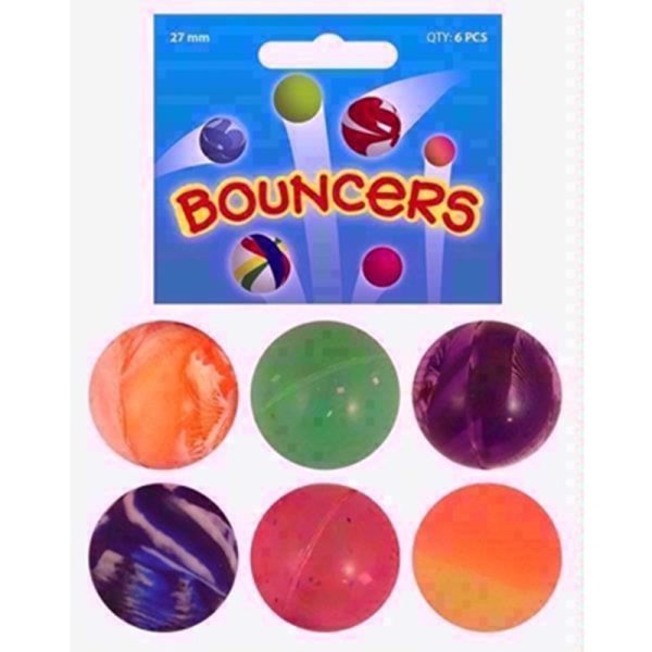 BOUNCERS 6 JET BALLS 27MM