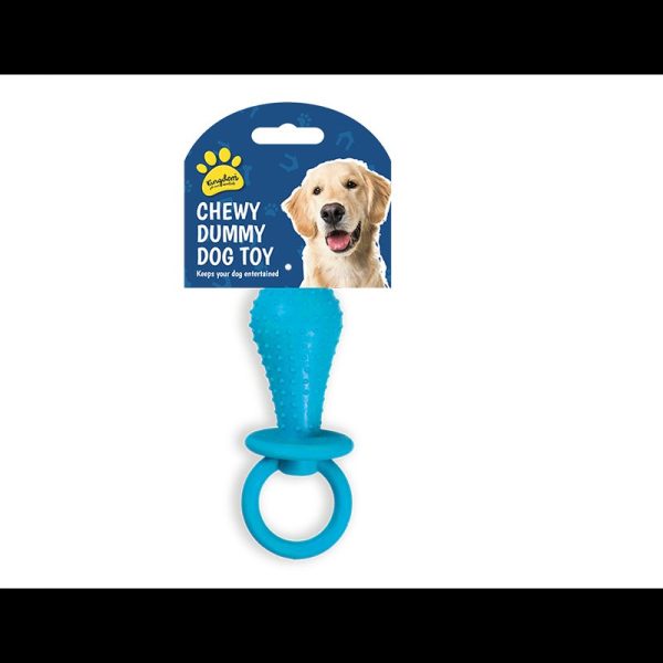 RUBBER DUMMY DOG TOY