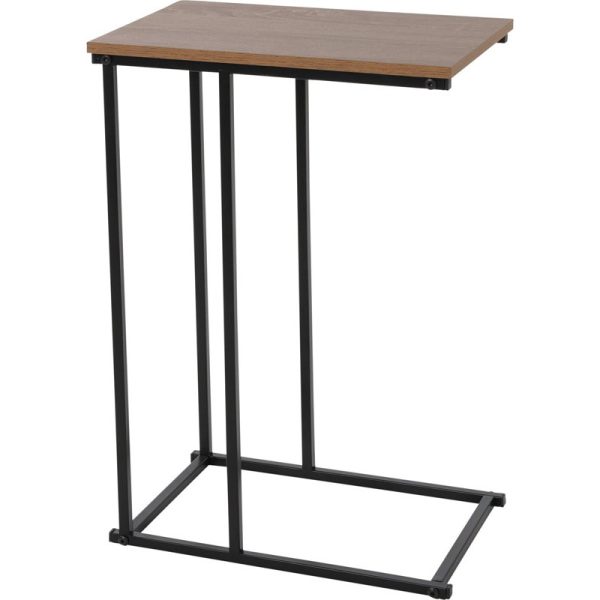 SIDE TABLE METAL WITH MDF TOP