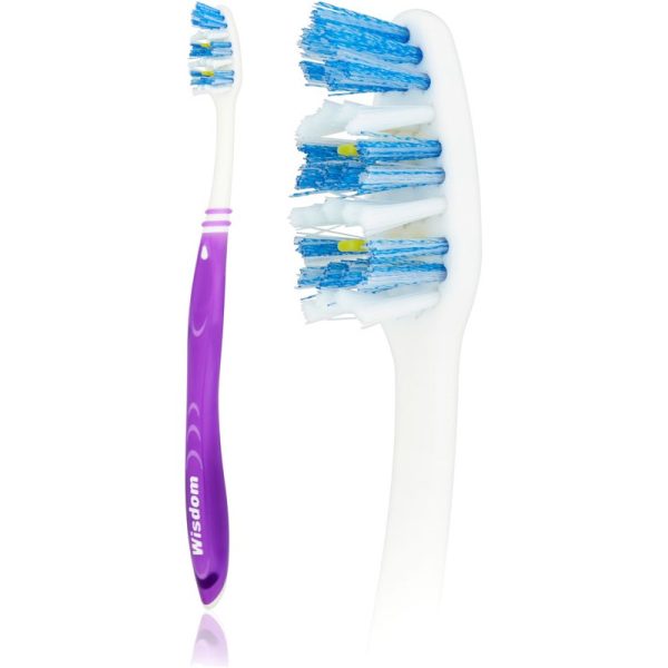 WISDOM TOOTHBRUSH FRESH EFFECT WHITENING MEDIUM PACK OF 10