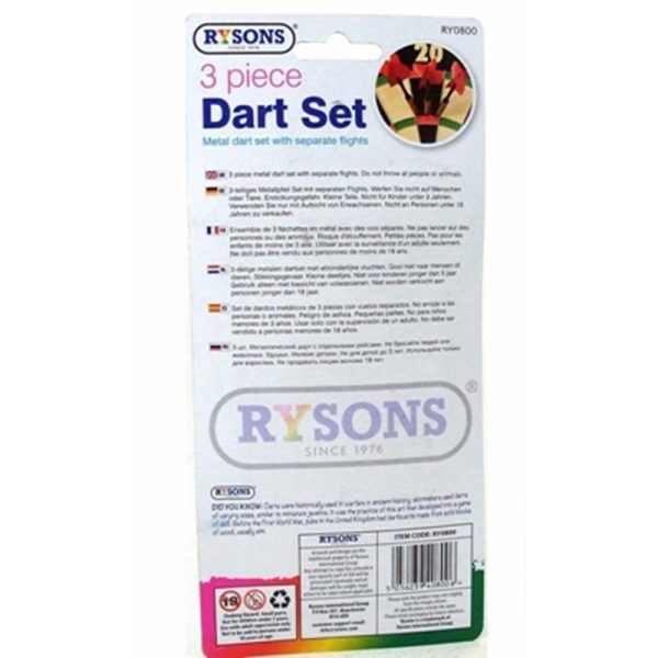 RYSONS DART SET 3PC