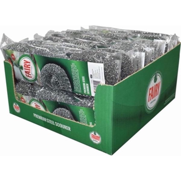 FAIRY STEEL SCOURER PACK OF 3