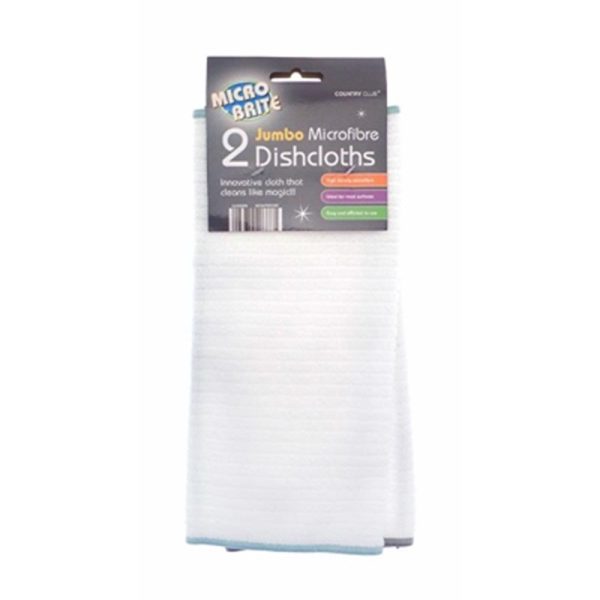 COUNTRYCLUB 2 JUMBO DISHCLOTHS