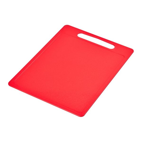 CHEF AID CHOPPING BOARD RED 40X30CM