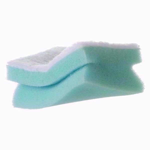 SPONTEX 2 SPONGE SCOURERS NON SCRATCH PACK OF 6