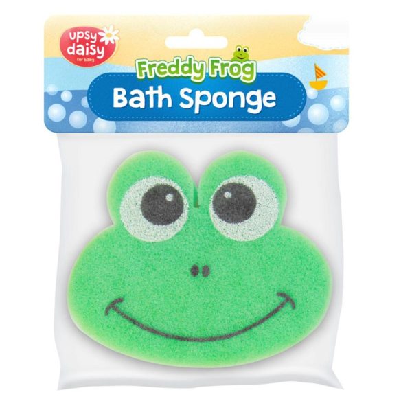 FREDDY FROG BATH SPONGE 1PC