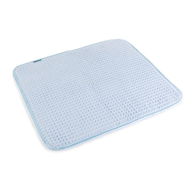 MINKY PASTAL BLUE DRYING MAT ANTI-BAC