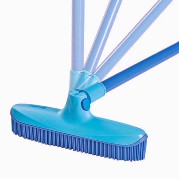 SPONTEX CATCH & CLEAN RUBBER BROOM / DUSTPAN