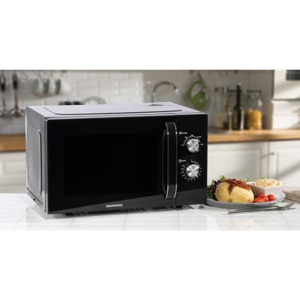 DAEWOO MICROWAVE 23LTR BLACK SDA2085