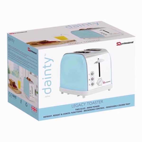 DAINTY LEGACY TOASTER BLUE