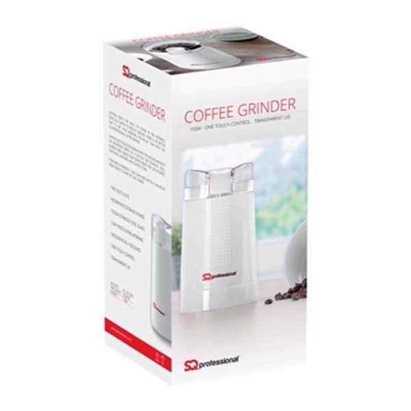 ELECTRIC COFFEE GRINDER WHITE 5689