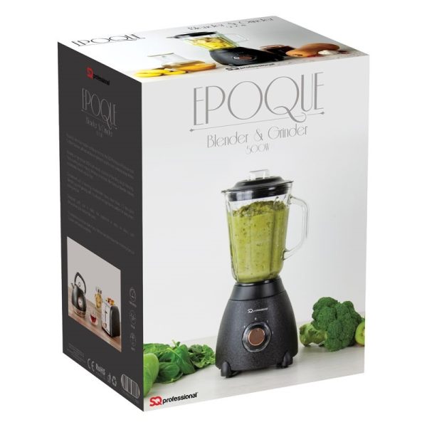 EPOQUE BLENDER & GRINDER BLACK 9303