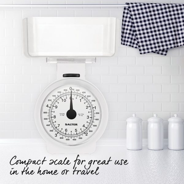 KITCHEN SCALE WHITE 3KG