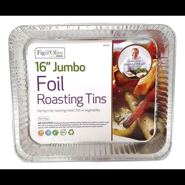 FOIL JUMBO ROASTING TIN 16IN