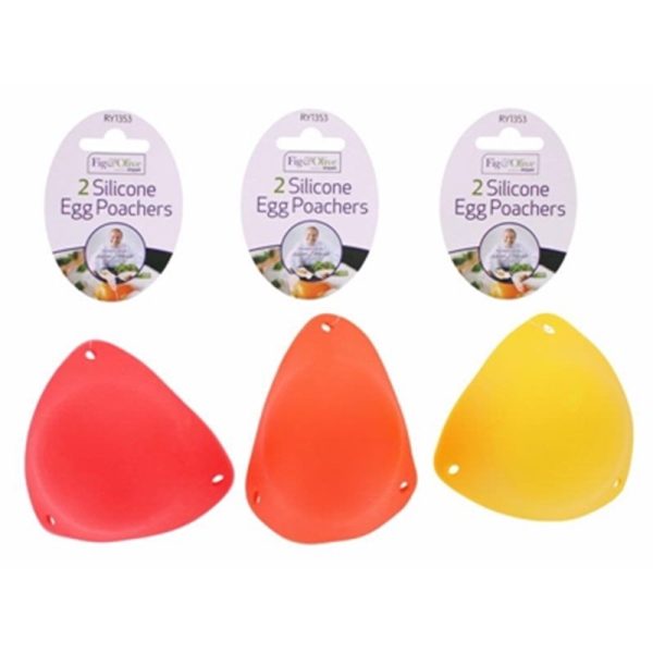 EGG POACHERS SILICONE PACK OF 2