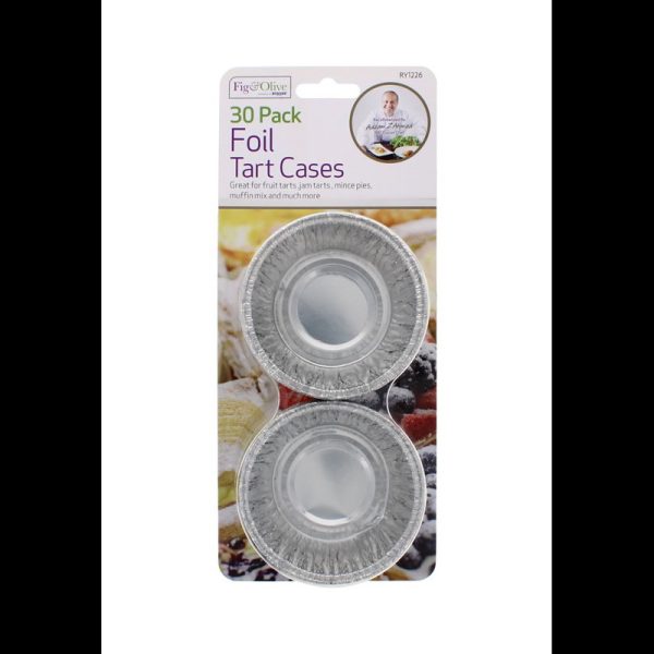 FOIL TART CASES PACK OF 30