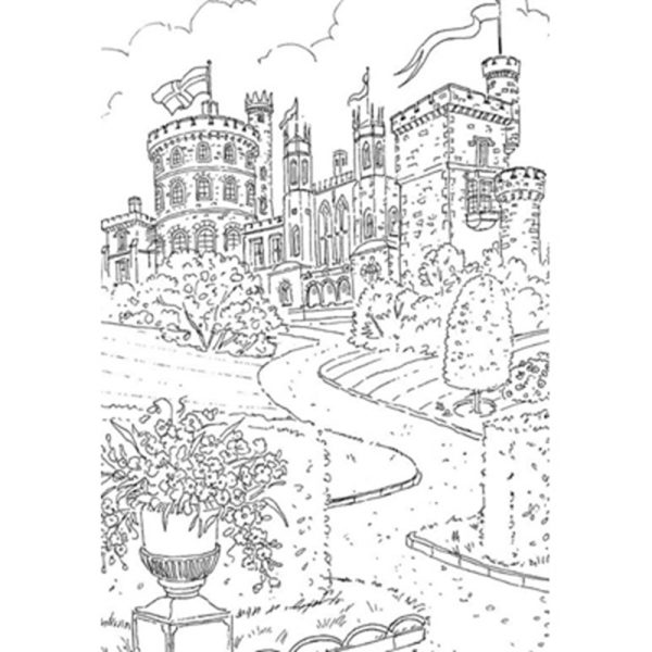 ADULT WORLD OF ART COLOURING BOOK PACK OF 6