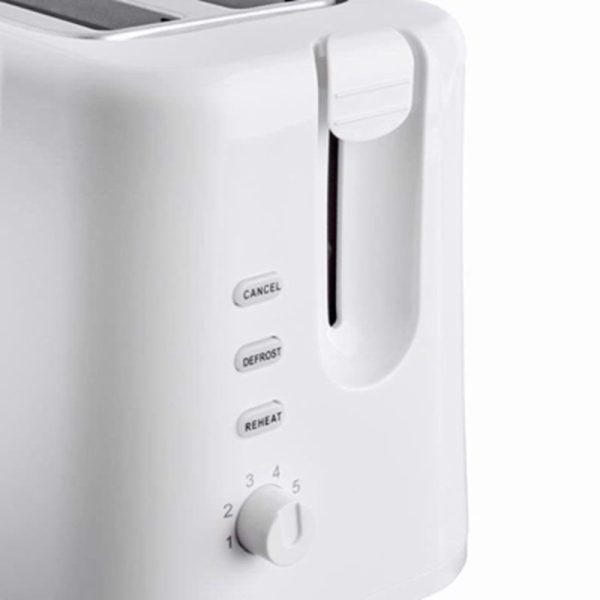 QUEST WHITE TOASTER 2 SLICE 34279