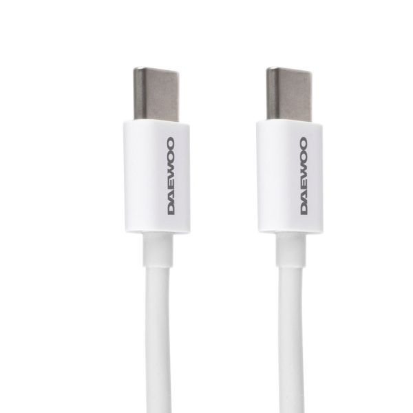 DAEWOO 1 MTR USB-C TO USB C CABLE ELA1374