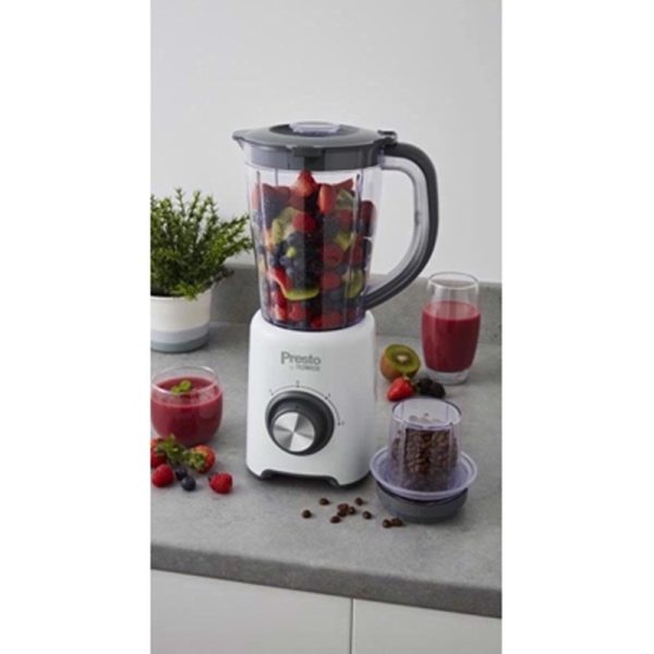 TOWER PRESTO 1.5LTR BLENDER PT12052WHT 22.09