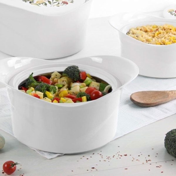 PRO HOT POT SET REGALIA SMALL 3PC WHITE