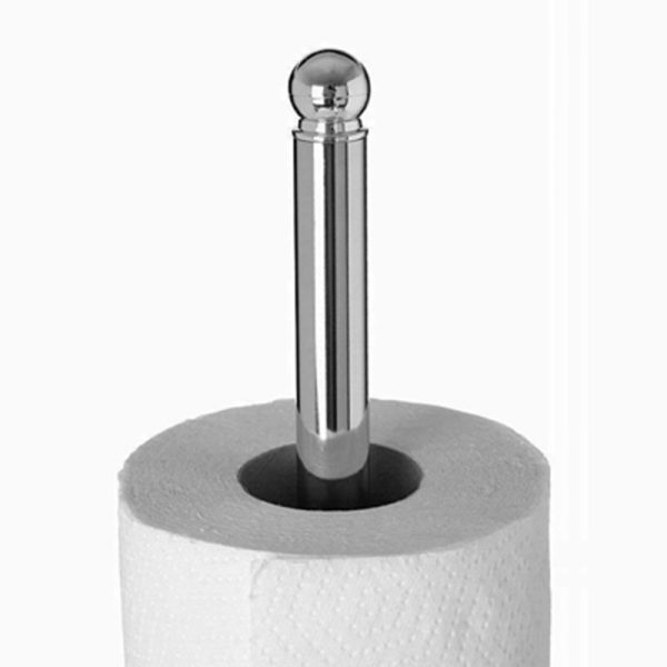 PREMIER CHR SOLID POLE K/TOWEL HOLDER