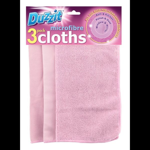 DUZZIT MIRCOFIBRE CLOTH PINK DNO