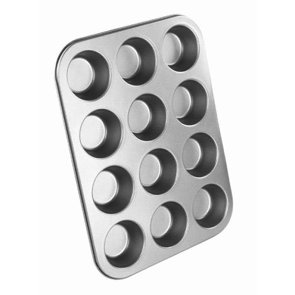 CHEF N/S MUFFIN TRAY 12 CUP