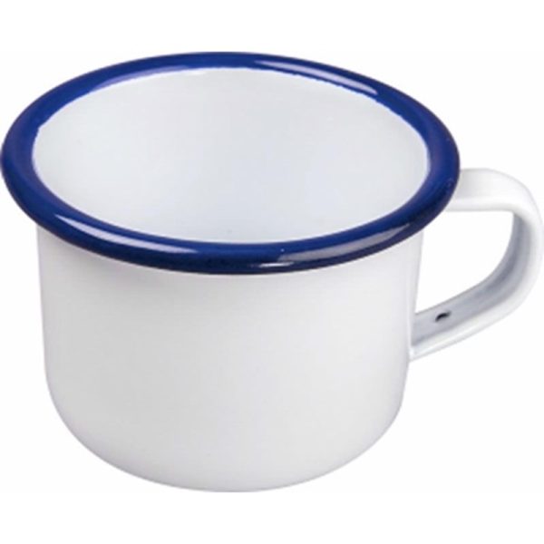 FALCON ENAMEL ESPRESSO CUP WHITE 6CM