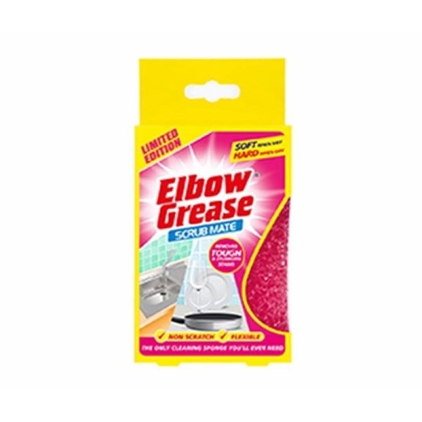 ELBOW GREASE PINK SCRUB MATE