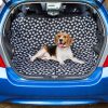 BRIGHT & HOMELY CAR SEAT & BOOT LINER BLACK PAW PRINT