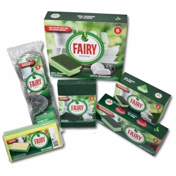 FAIRY SCOURER PAD PACK OF 3